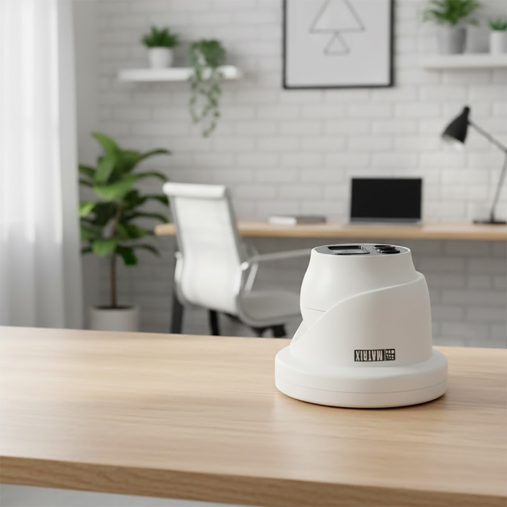 Ảnh thực tế Camera Turret IR Matrix 5MP SATATYA MITR50FL40CWS