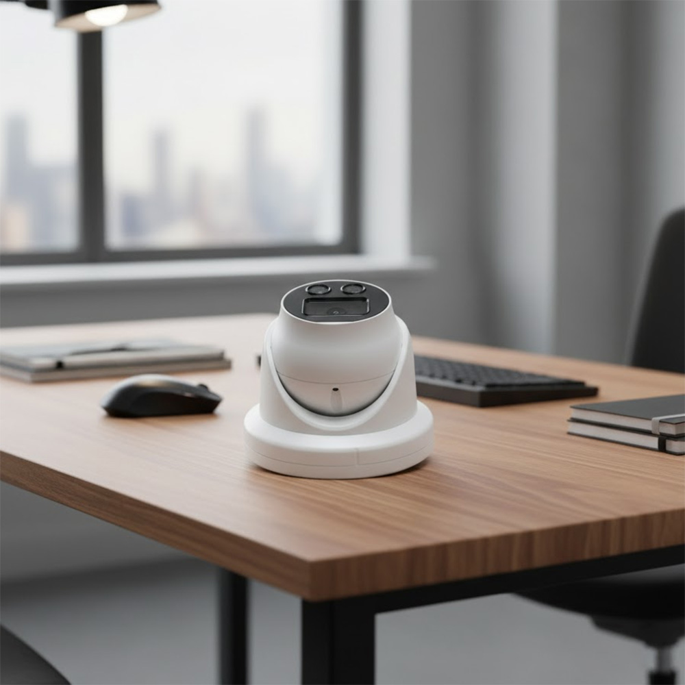 Camera Turret IR 2MP SATATYA MITR20FL28CWS với ống kính 2,8mm