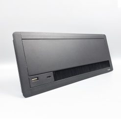 Nắp hộp điện âm bàn nhôm màu đen Tenko TK-N02 (1)