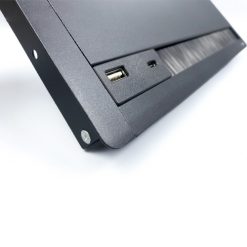 Nắp hộp điện âm bàn nhôm màu đen Tenko TK-N02 (5)
