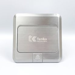 Ổ cắm điện âm sàn 2 ổ 3 chấu Tenko TK-J02-13 màu bạc (1)