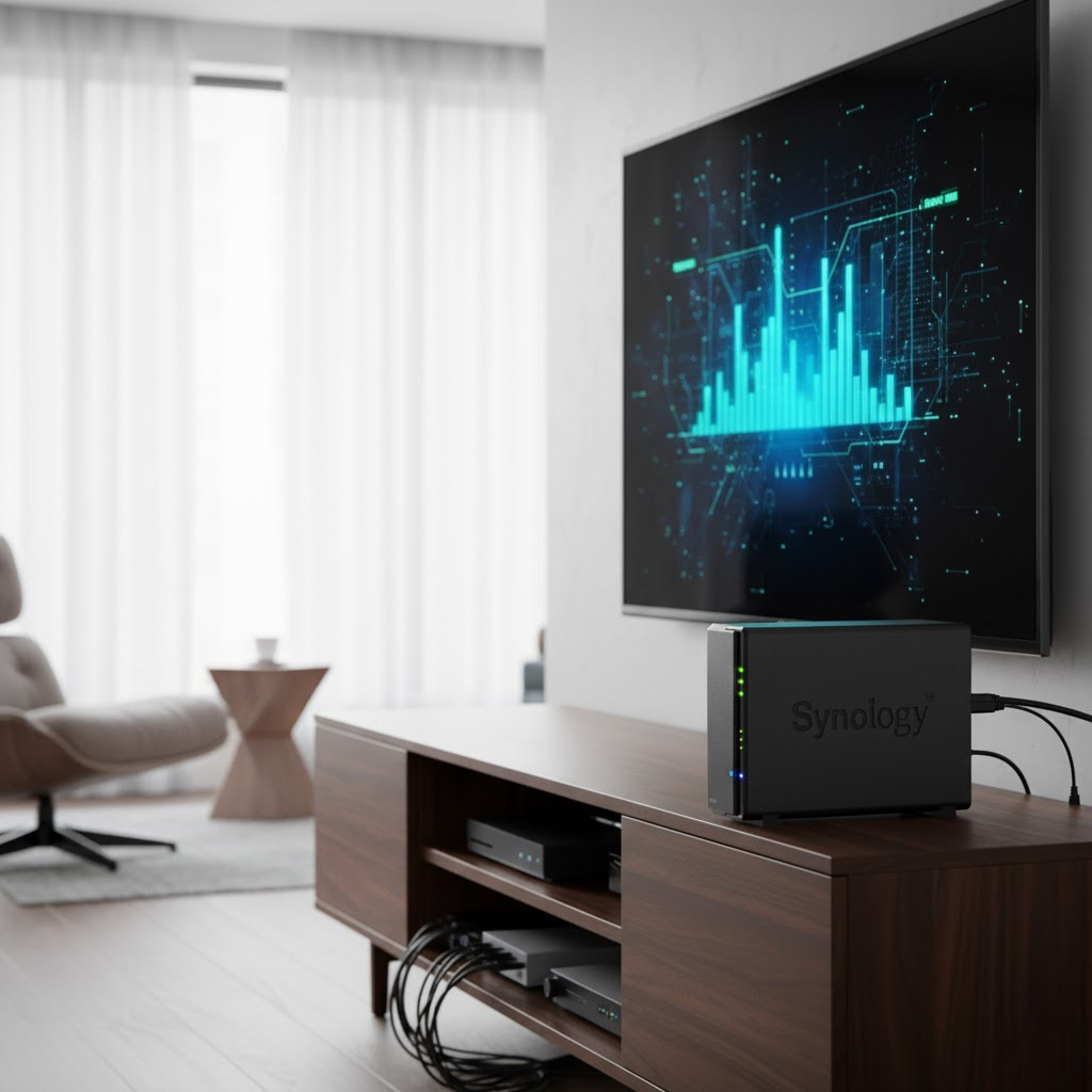 Thiết bị lưu trữ NAS Synology DS124