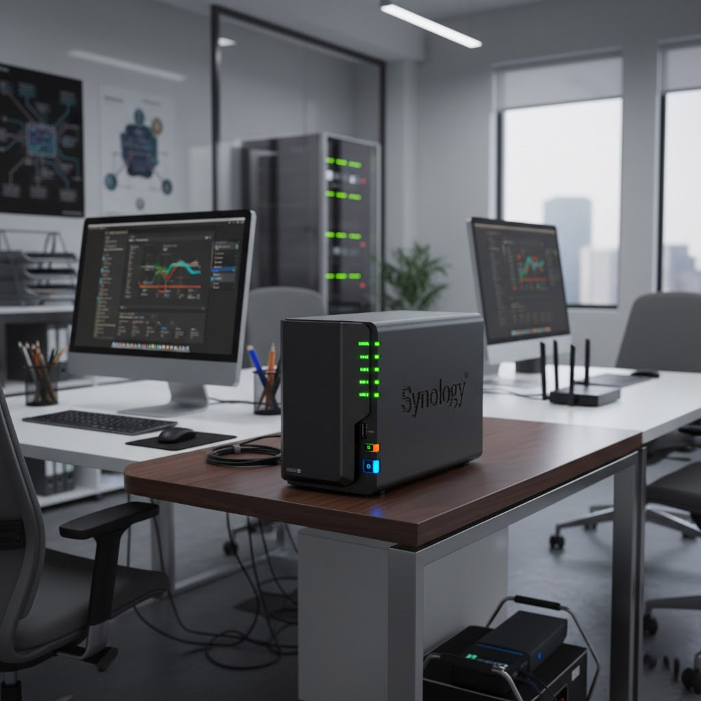 Thiết bị lưu trữ NAS Synology DS224+