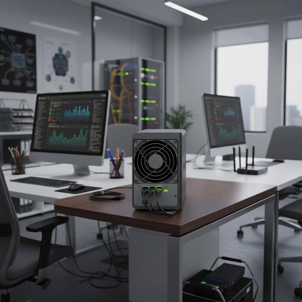 Thiết bị lưu trữ NAS Synology DS224+