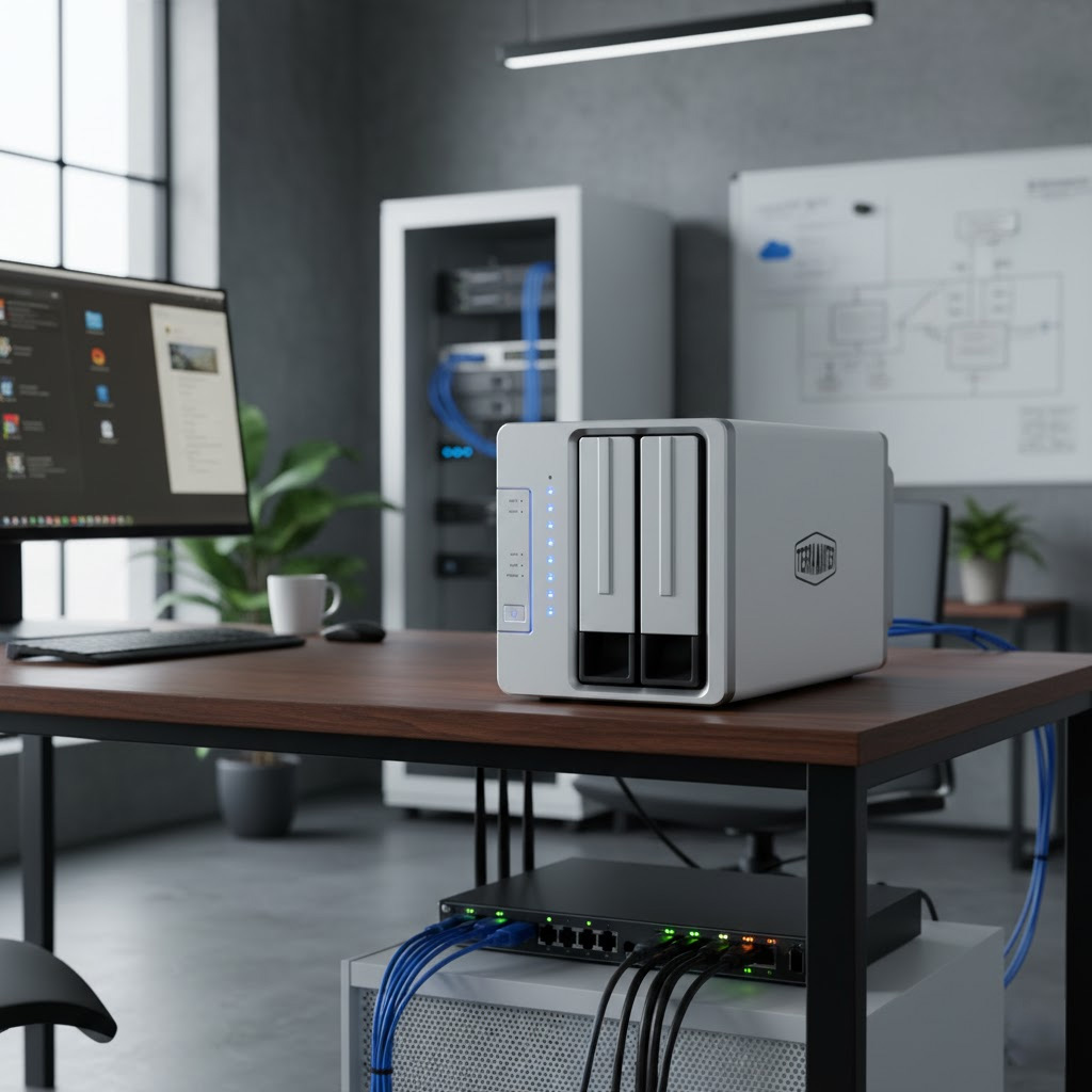 Thiết bị lưu trữ NAS TerraMaster F2-210