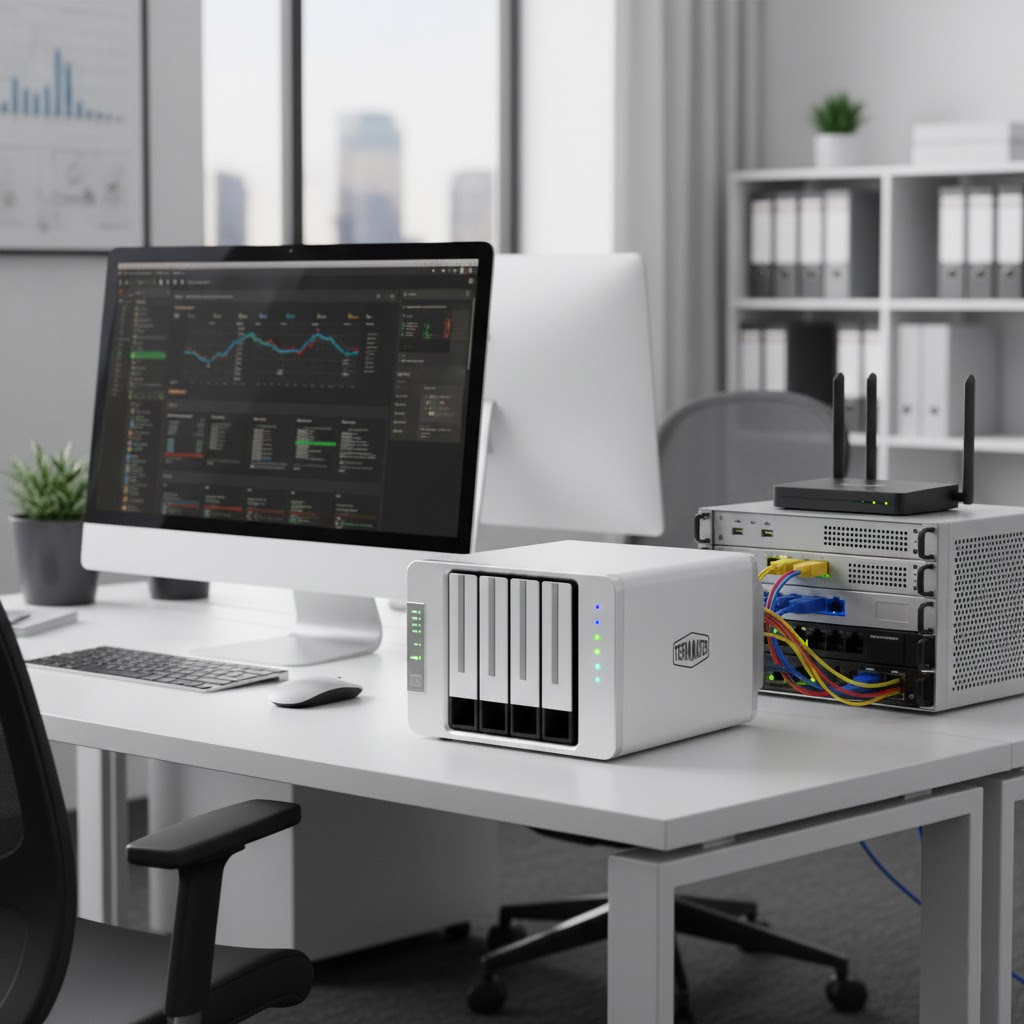 Thiết bị lưu trữ NAS TerraMaster F4-210