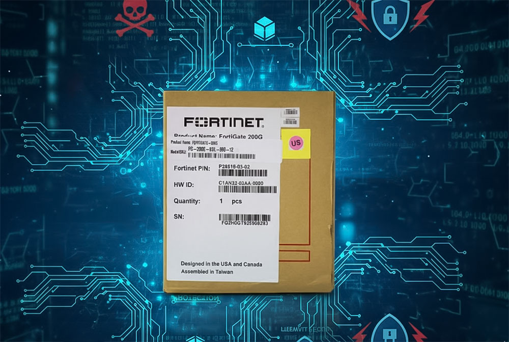 Thùng giấy đựng Firewall FortiGate FG-200G-BDL-950-12