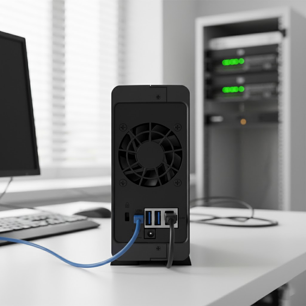 Thiết bị lưu trữ NAS Synology DS124