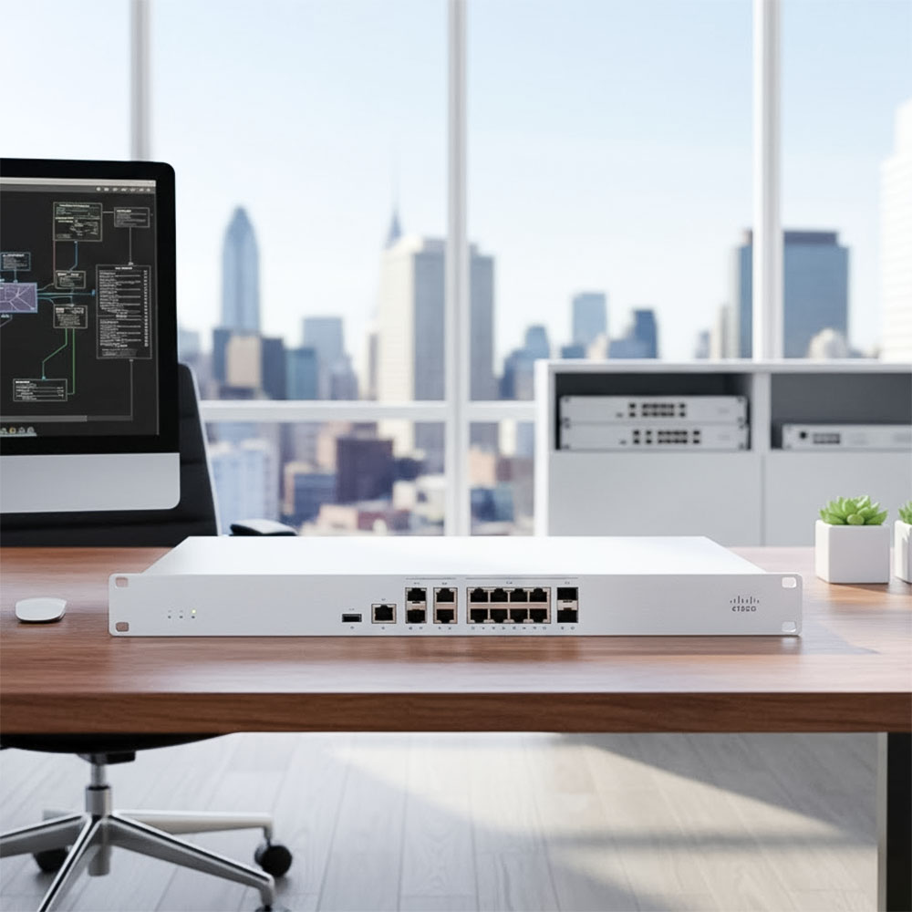 Ảnh chụp thực tế Tường lửa Cisco Meraki MX85 (MX85-HW)