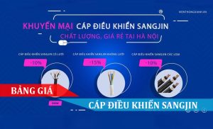 Bảng giá cáp điều khiển Sangjin