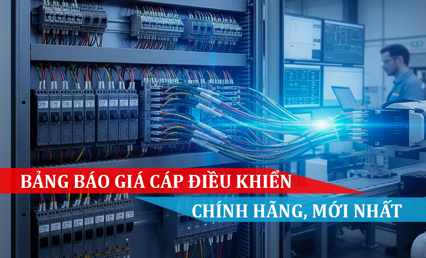Bảng giá cáp điều khiển chính hãng, mới nhất