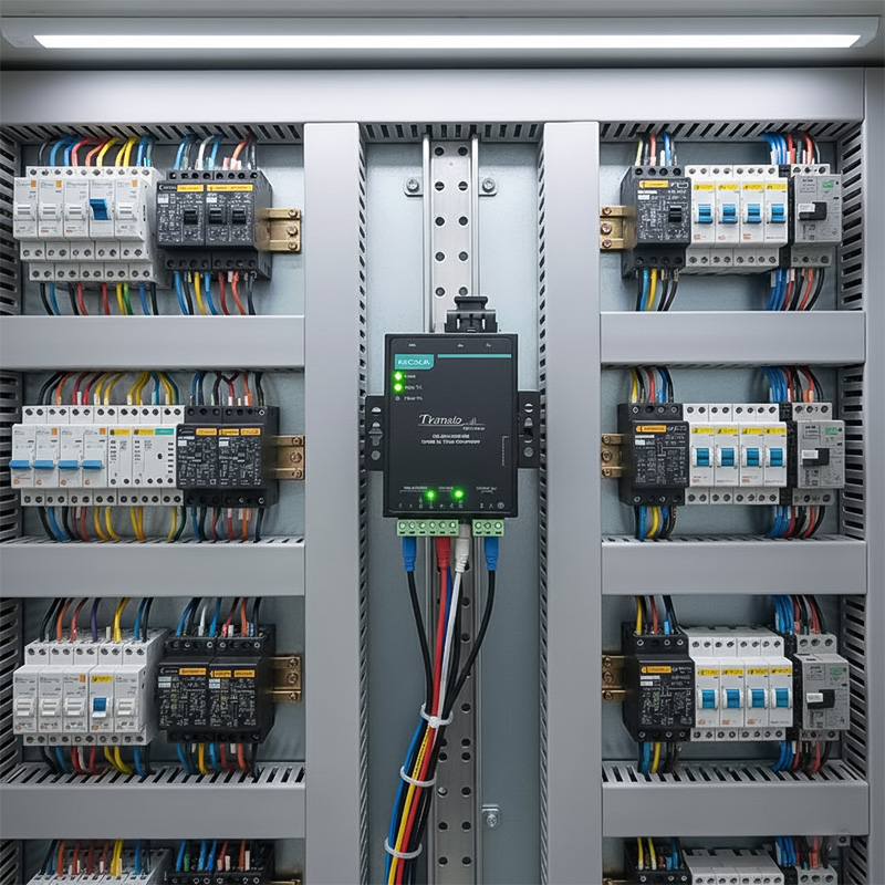 Bộ chuyển đổi RS-232_422_485 sang cáp quang Singlemode TCF-142-S-SC