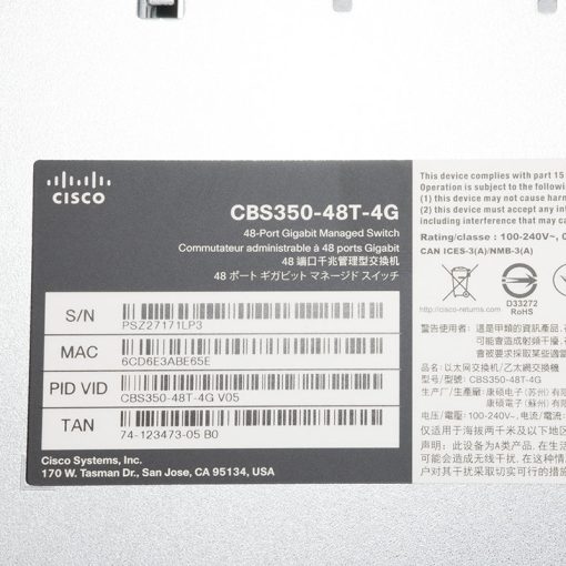 Cisco Business CBS350-48T-4G-EU 48X101001000 ports (15)