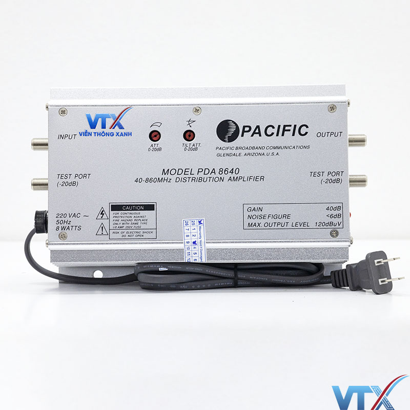 Khuếch Đại Truyền Hình Cáp PACIFIC PDA 8640 (7)