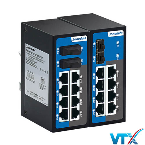 ES2010G-2GF - Switch công nghiệp Layer 2, 8 cổng Gigabit Ethernet + 2 cổng Gigabit quang