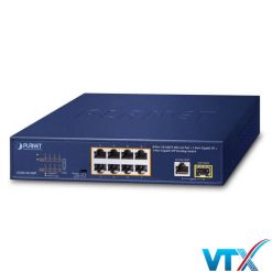 FGSD-1011HP - Bộ chuyển mạch Switch để bàn 8-Port 10_100TX 802.3at PoE + 1-Port 10_100_1000T + 1-Port 100_1000X SFP_2