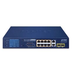 FGSD-1022VHP - Bộ chuyển mạch Switch để bàn 8-Port 10_100TX 802.3at PoE + 2-Port Gigabit TP_SFP có màn hình LCD_2