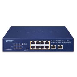 FSD-1008HP - Bộ chuyển mạch Switch để bàn FSD-1008HP 8-Port 10_100TX 802.3at PoE + 2-Port 10_100TX