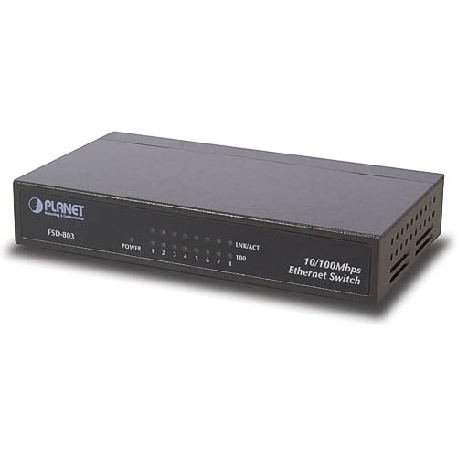 FSD-803 - Bộ chuyển mạch Switch Ethernet nhanh 8 cổng 10_100Mbps_3