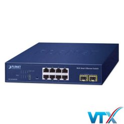 GS-2210-8T2S - Switch Smart Ethernet 8-Port 10_100_1000T + 2-Port 1000X SFP