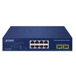 GS-2210-8T2S - Switch Smart Ethernet 8-Port 10_100_1000T + 2-Port 1000X SFP