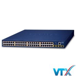 GS-4210-48P4S - Switch quản lý 48-Port 10_100_1000T 802.3at PoE + 4-Port 100_1000BASE-X SFP_2