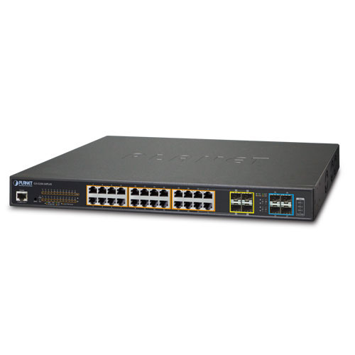 GS-5220-24PL4XGS-5220-24PL4XR Switch L2+ 24x1G 802.3at PoE + 4x10G SFP+ (1)