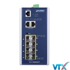 IGS-10080MFT - Switch công nghiệp 6-Port 100_1000X SFP + 2-Port 1G_2.5G SFP + 2-Port 10_100_1000T