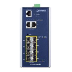 IGS-10080MFT - Switch công nghiệp 6-Port 100_1000X SFP + 2-Port 1G_2.5G SFP + 2-Port 10_100_1000T