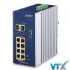 IGS-1020PTF-12V - Switch công nghiệp 8-Port 10_100_1000T 802.3at PoE + 2-Port 100_1000X SFP_2