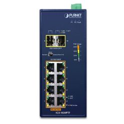 IGS-1020PTF Switch công nghiệp 8 cổng 101001000T 802.3at PoE + 2 cổng 1001000X SFP (2)