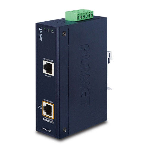 IPOE-162 - Bộ cấp nguồn qua Ethernet Gigabit IEEE 802.3at công nghiệp Plus (Mid-span)_3