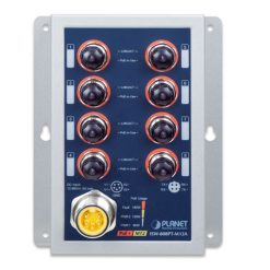 ISW-808PT-M12A Switch công nghiệp 8 cổng 10100TX M12 802.3at PoE+ (3)
