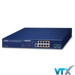 MGS-6320-8HP2X - L3 4-Port 10_100_1000T 802.3at PoE + 4-Port 2.5G 802.3bt PoE + 2-Port 10G SFP+