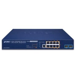 MGS-6320-8HP2X - L3 4-Port 10_100_1000T 802.3at PoE + 4-Port 2.5G 802.3bt PoE + 2-Port 10G SFP+