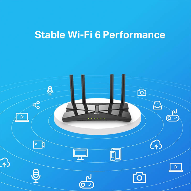 Router Wi-Fi 6 Gigabit AX1500 Archer AX10_7