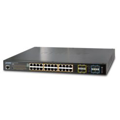 SGS-5220-24P2X Switch L2+ 24x1G 802.3at PoE + 2x10G SFP+