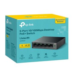 TL-SG105 Switch TP-LINK Để Bàn 5 Cổng 10100Mbps với 4 Cổng PoE (6)