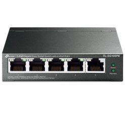 TL-SG105PE Switch TP-LINK Easy Smart 5 cổng Gigabit với 4 cổng PoE+ (1)