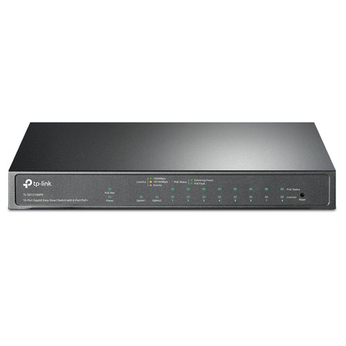 TL-SG1210MPE Switch Easy Smart 10 cổng Gigabit với 8 cổng PoE+ (1)