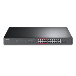TL-SL1218MP Switch PoE 16 Cổng POE 10100Mbps + 2 cổng Gigabit + 2 cổng SFP (1)