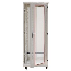Ảnh chụp mặt trước cửa mở tủ rack 32U Maxtel