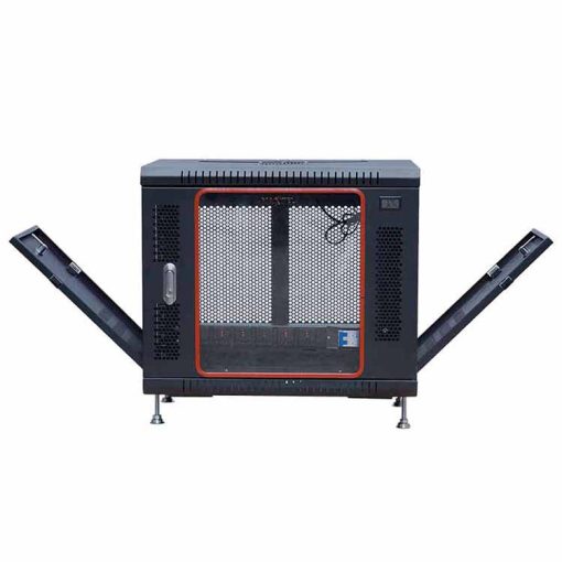 Ảnh mở cửa hông tủ Rack MAXTEL 10U Series...