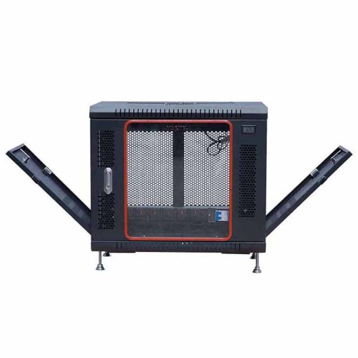Ảnh mở cửa hông tủ Rack MAXTEL 10U Series...