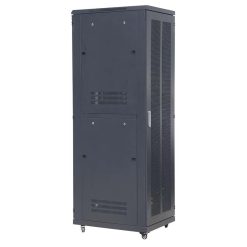 Góc nghiêng mặt hông tủ rack 42U Maxtel