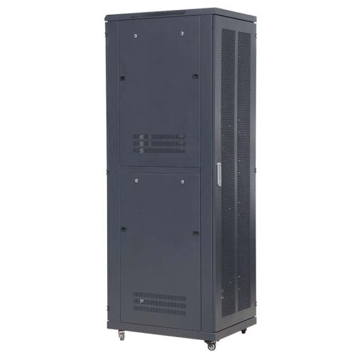 Góc nghiêng mặt hông tủ rack 42U Maxtel