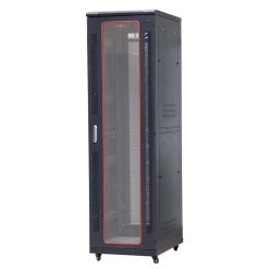Góc nghiêng mặt trước tủ rack 42U Maxtel