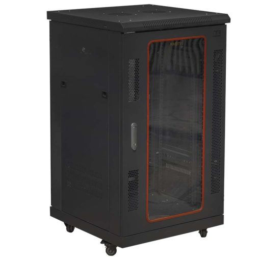 Góc nghiêng phải mặt trước tủ rack 20U Maxtel