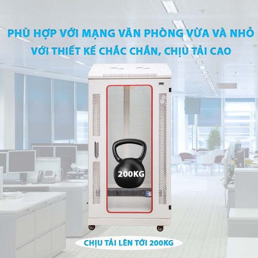 Khả năng chịu tải của tủ rack 22U Maxtel
