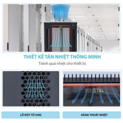 Khả năng tản nhiệt của tủ rack Maxtel 27U